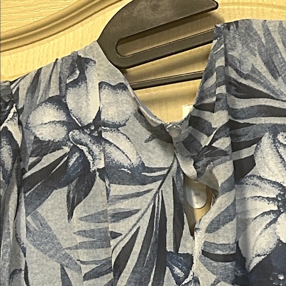 Floral Blue Maxi Dress - Picture 4 of 8